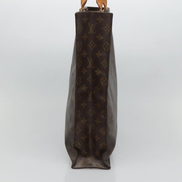 LOUIS VUITTON Monogram Sac Plat Hand Bag M51140 LV Auth 129096 - Picture 4 of 16
